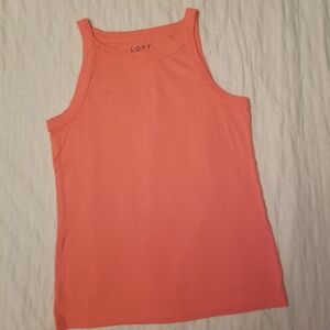 LOFT Coral Tank - Size Lrg- Never Worn!!